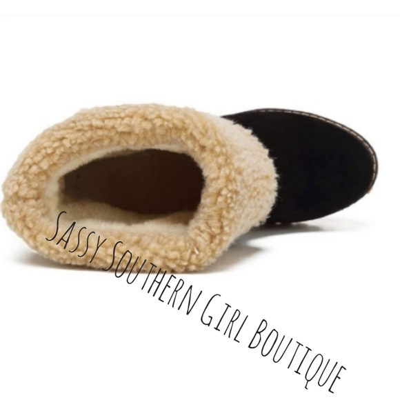 🆕⭐ Black Winter boho boots - Picture 6 of 9